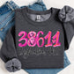 Pretty in Pink Custom Zip Code- DTF
