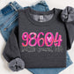 Pretty in Pink Custom Zip Code- DTF