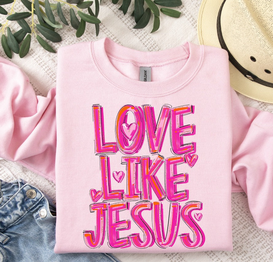 Love like Jesus-DTF