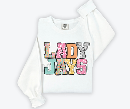 Pastel Stroke Varsity Mascots (ALL Mascots in this listing Dropdown)-DTF