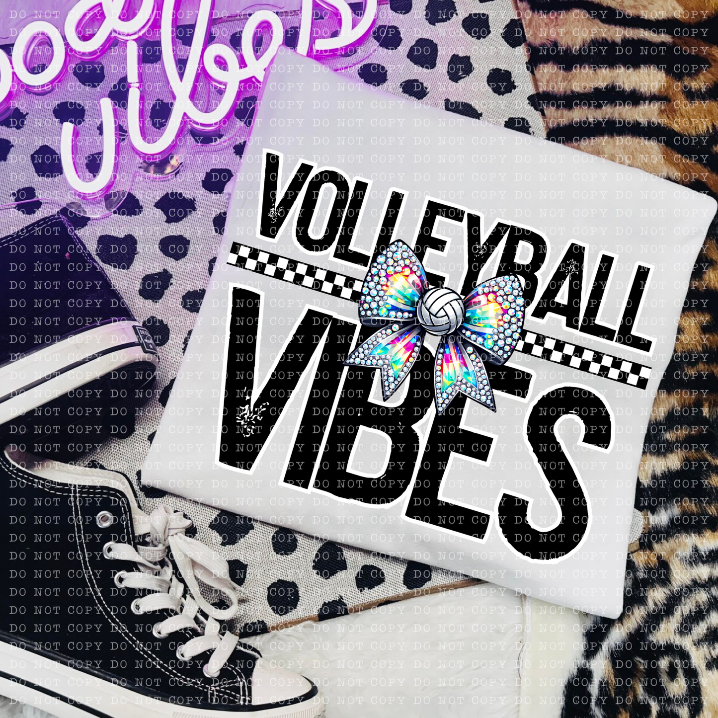 Volleyball vibes-DTF