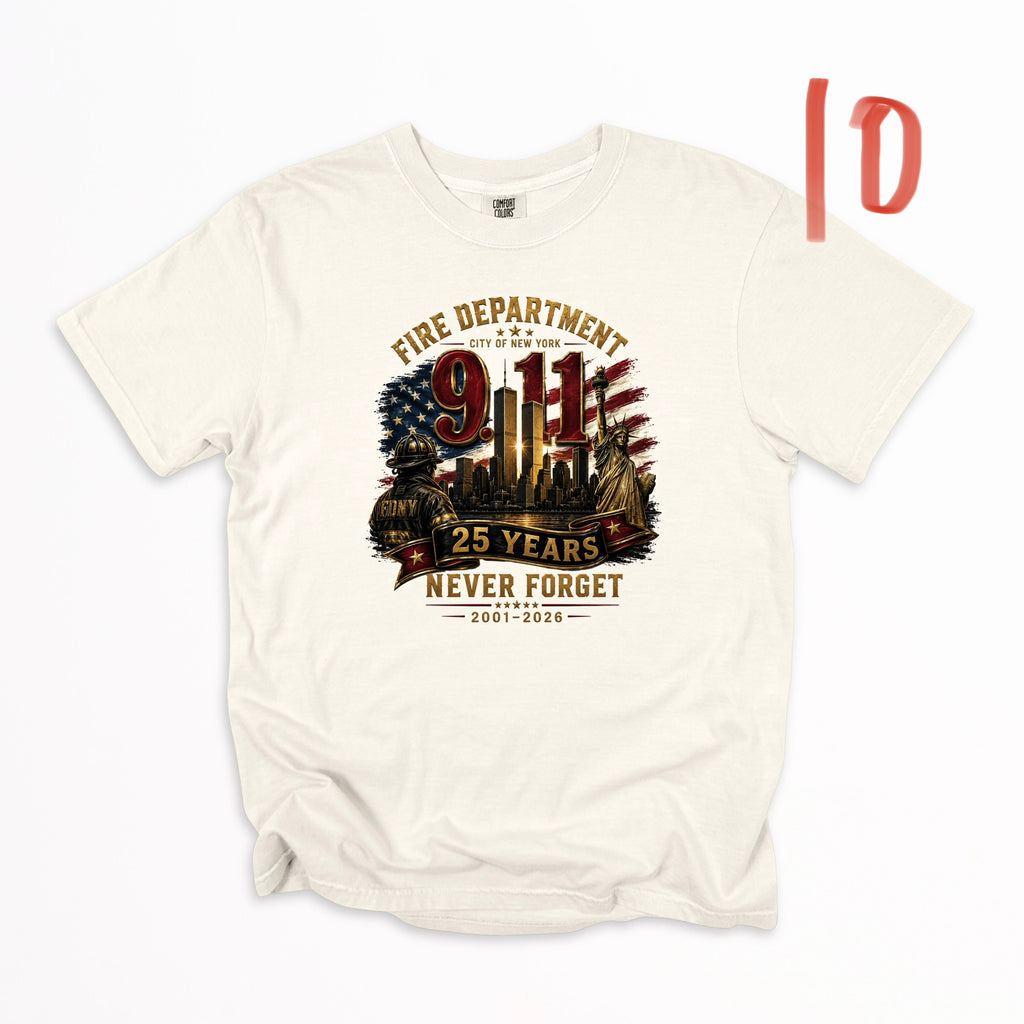 9/11 25th Anniversary (multiple options) -DTF&UV