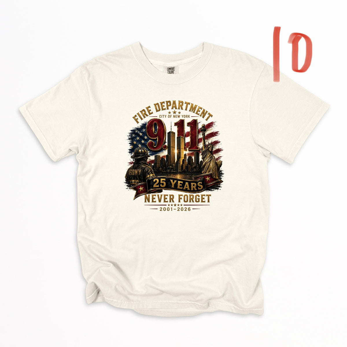 9/11 25th Anniversary (multiple options) -DTF&UV
