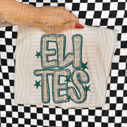 Teal Dotty (DROPDOWN MENU)-DTF&UV