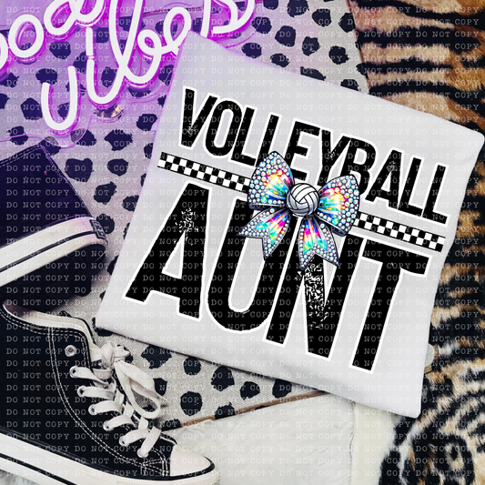 Volleyball Aunt-DTF