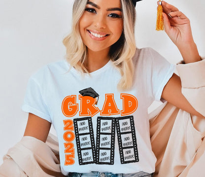 2025 Grad Strip Photo:Custom- DTF