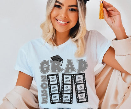 2025 Grad Strip Photo:Custom- DTF
