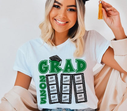 2025 Grad Strip Photo:Custom- DTF