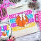 Bright Preppy Basketball(included FRONT AND BACK) DROPDOWN- DTF&UV
