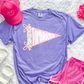 Preppy Floral Mascot Pennant(Dropdown)-DTF&UV