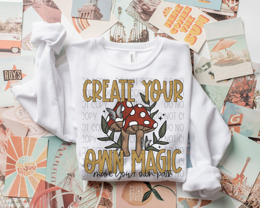 Create Your Own Magic Mushroom - DTF