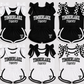 ABI Custom Bow Shirt and Shorts Set  -Pre Order