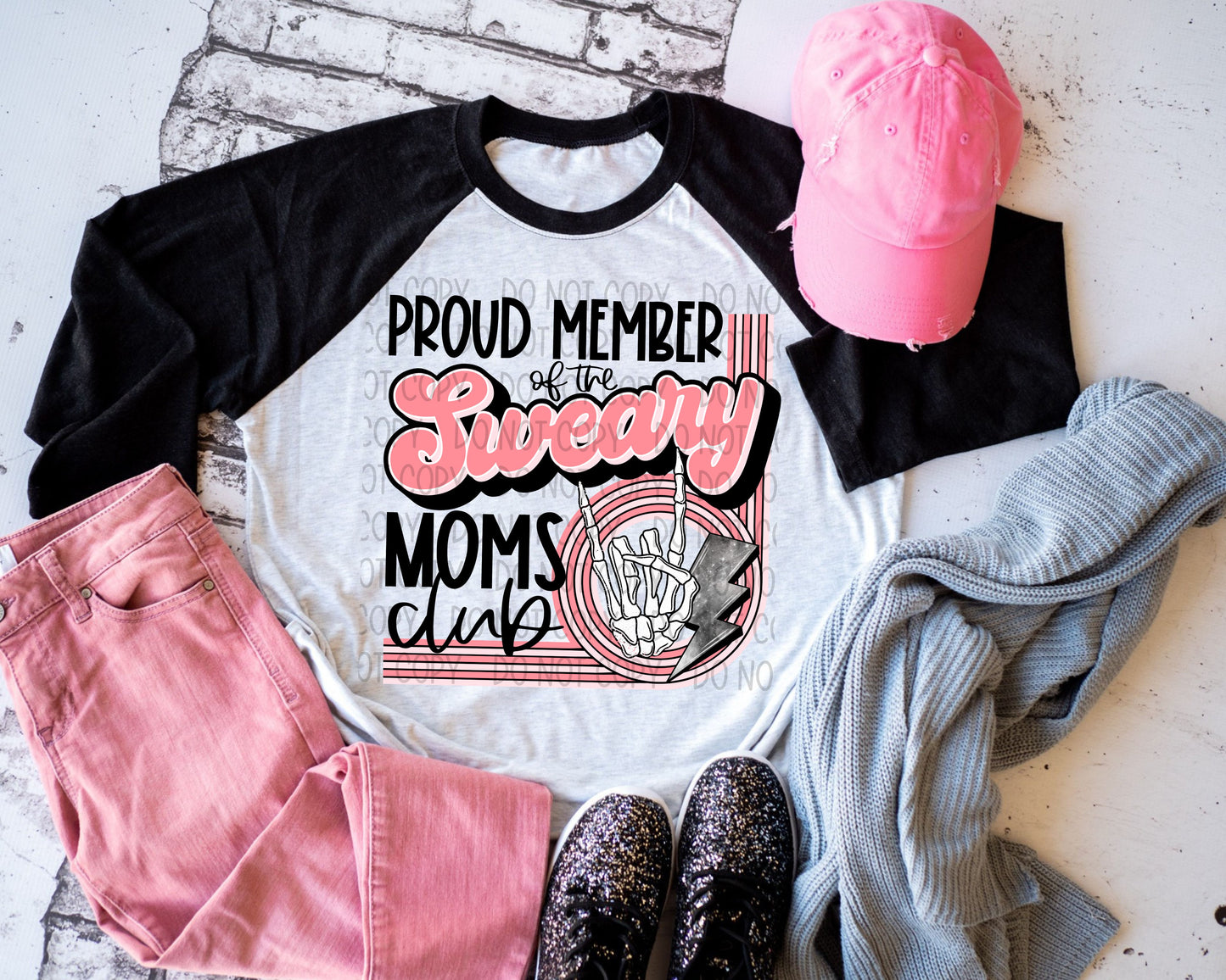 Proud Member Sweary Moms Club - DTF