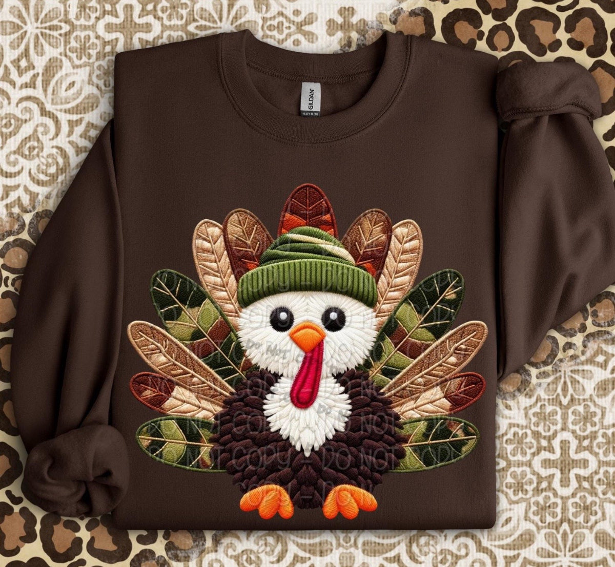 Camo Turkey -DTF&UV