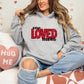 One Loved Mom Faux Embroidery Sequin - DTF