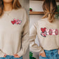 XOXO Stacked Hearts (BACK)DTF