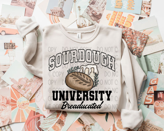 Sourdough University Breaducated - DTF