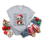 I Love Christmas Most Of All Skunk Santa -DTF