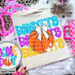 Bright Preppy Basketball(included FRONT AND BACK) DROPDOWN- DTF&UV
