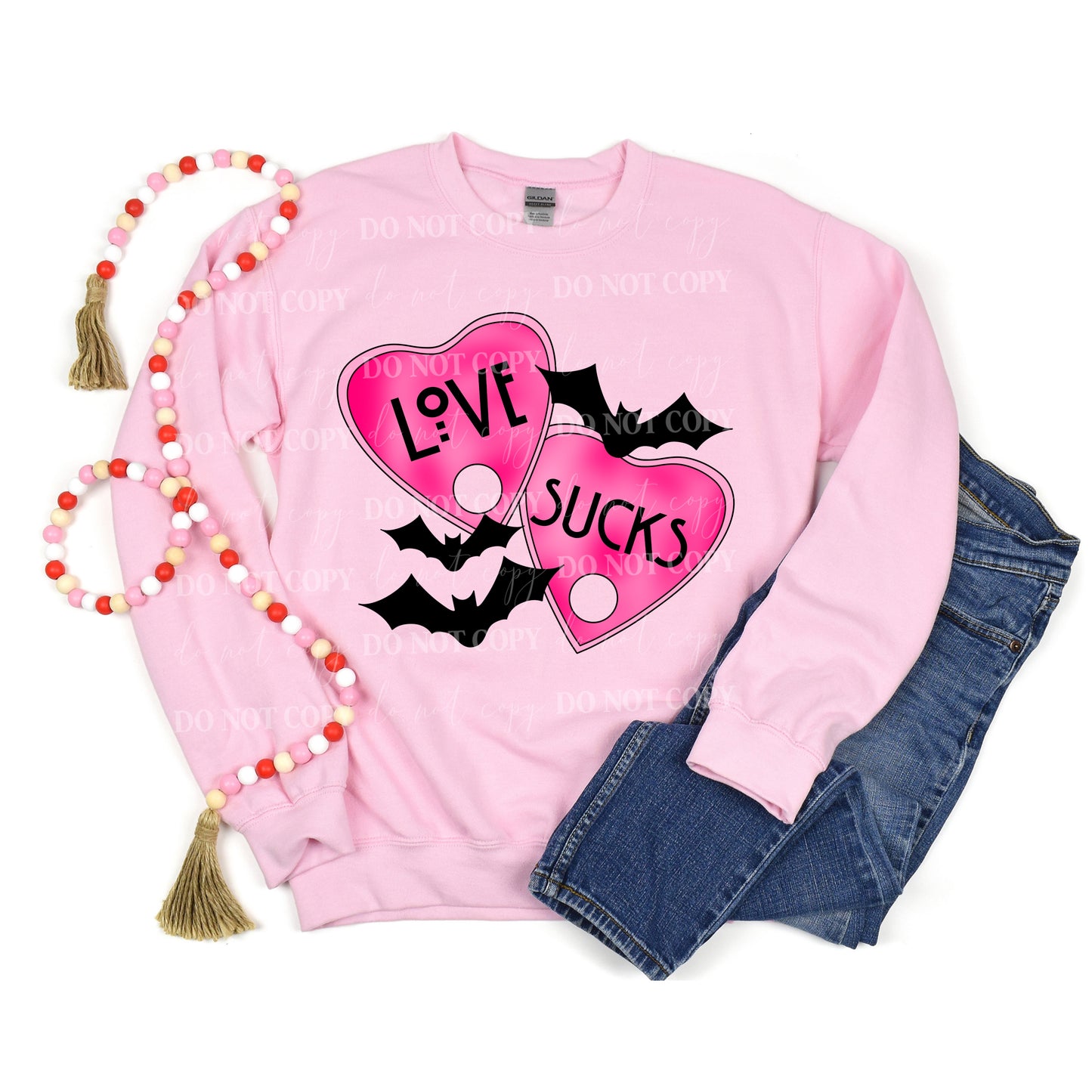 Love Sucks Pink - DTF