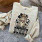 Country Bunny Cow Print -DTF