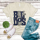 Bulldogs Navy and Gray - DTF