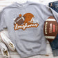 Longhorns football stitched-DTF