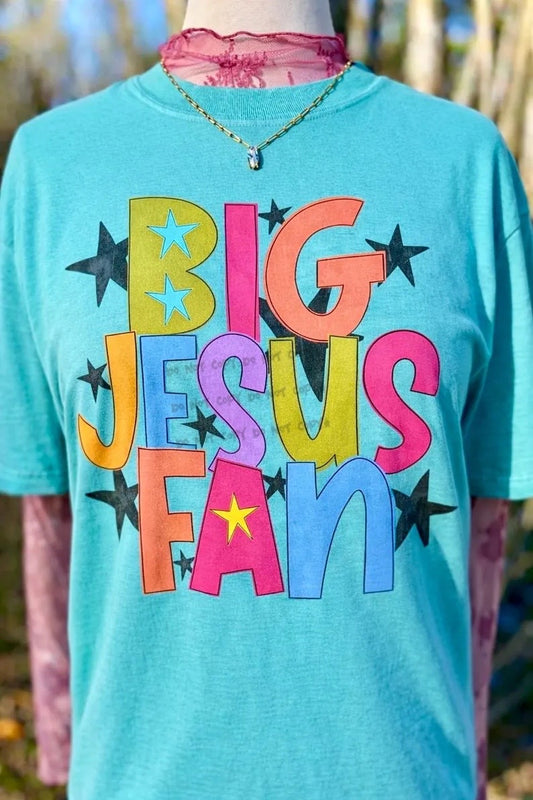 Big Jesus fan -DTF&UV