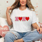 XOXO Heart Faux Chenille DTF