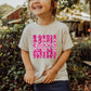 Mini Pink Hearts Stacked DTF