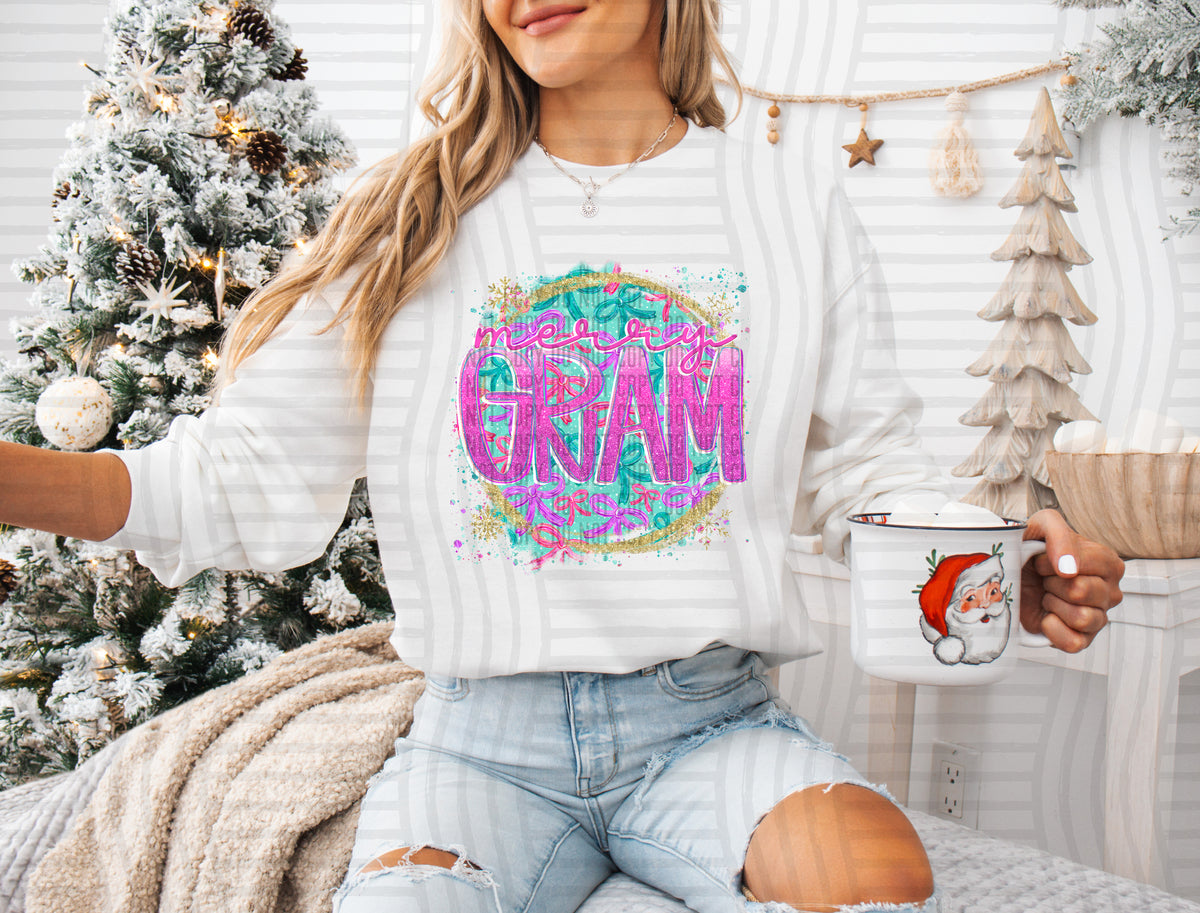 Snowflake Bow Names (DROPDOWN NAMES)-DTF&UV