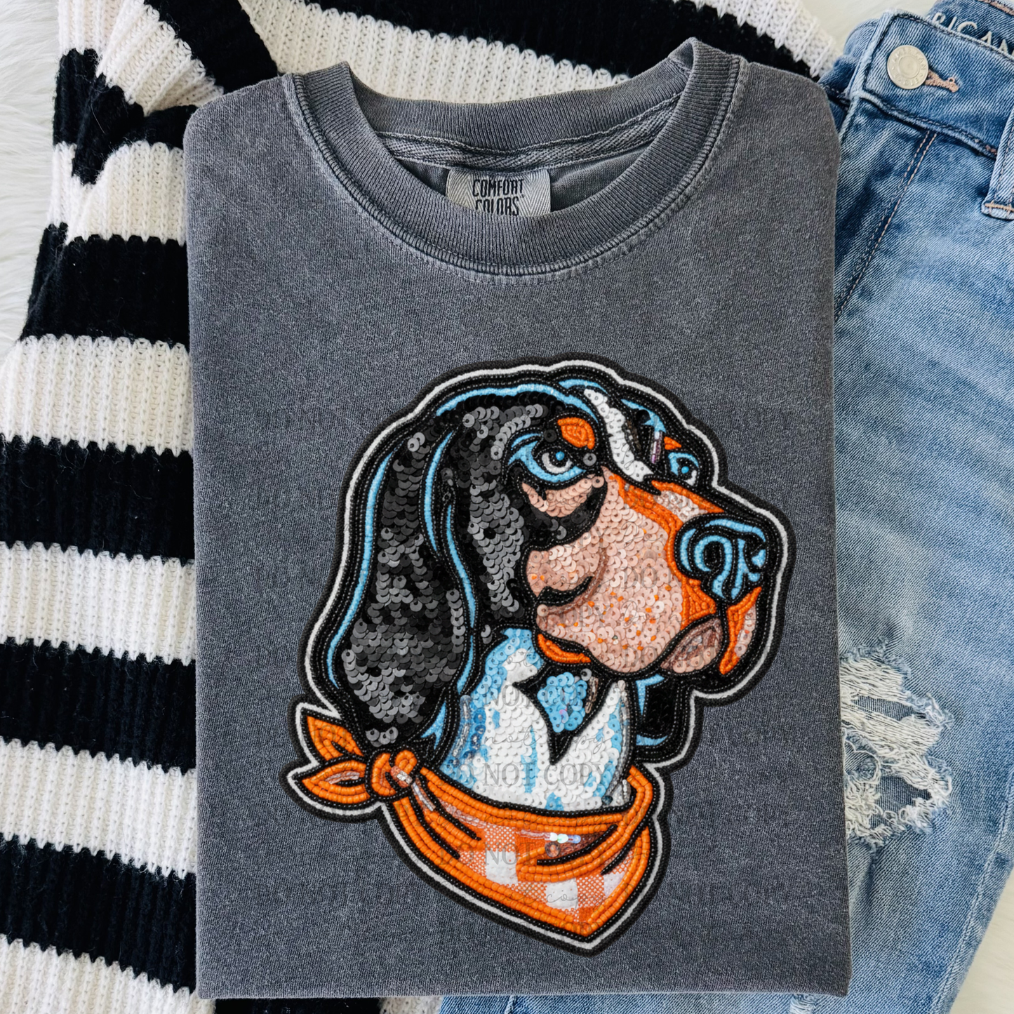 Faux Sequin Mascots(dropdown)- DTF&UV