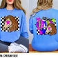 Bright Checkered Mascots (BACK- Dropdown)-DTF&UV