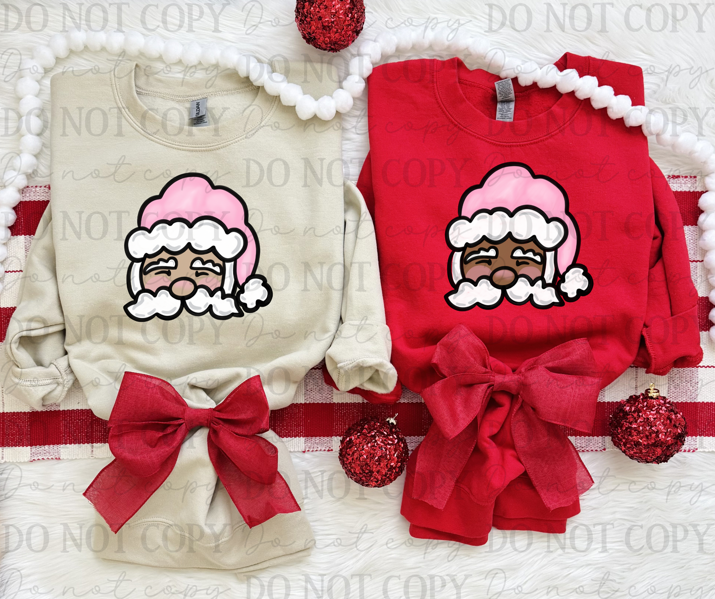 Simple Santa (Dropdown)-DTF&UV