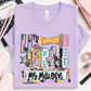 Name Plate School CUSTOM -DTF&UV