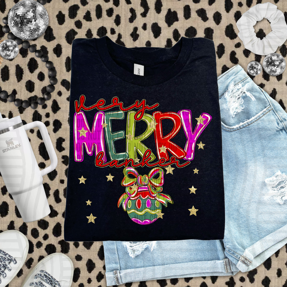 Very Merry (DROPDOWN NAMES)-DTF&UV