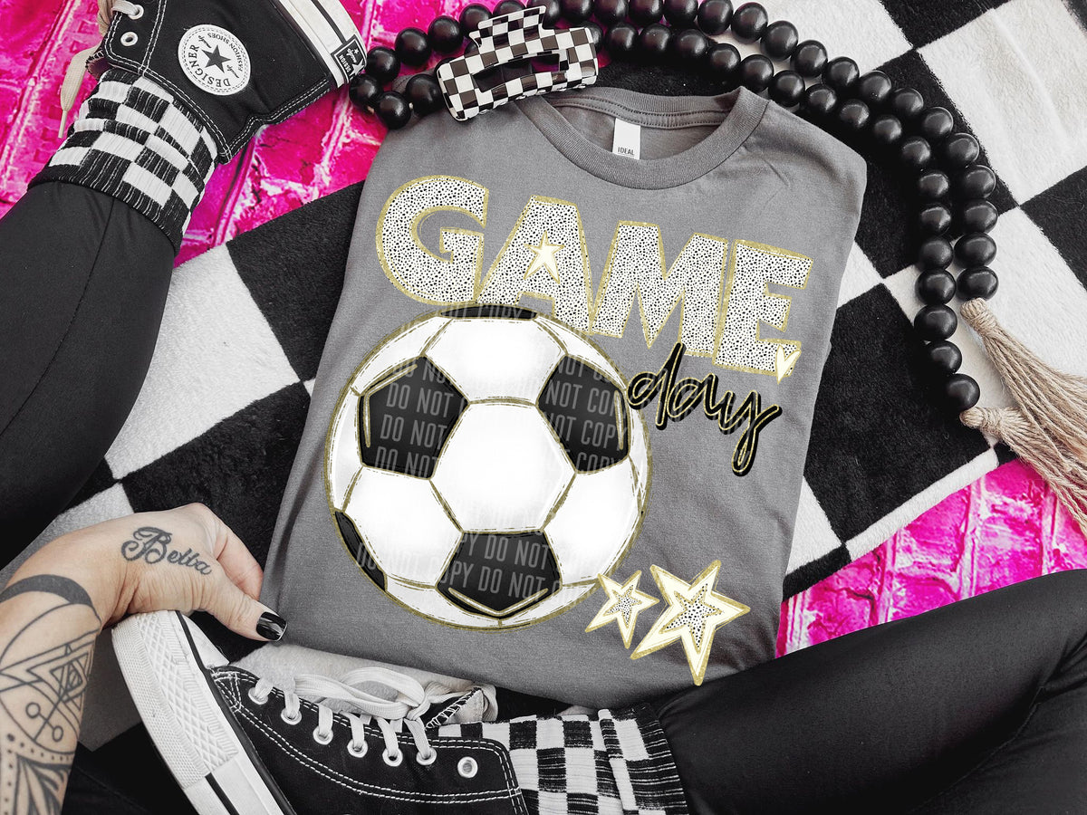 Game day sports balls NO BOWS (all in dropdown)-DTF