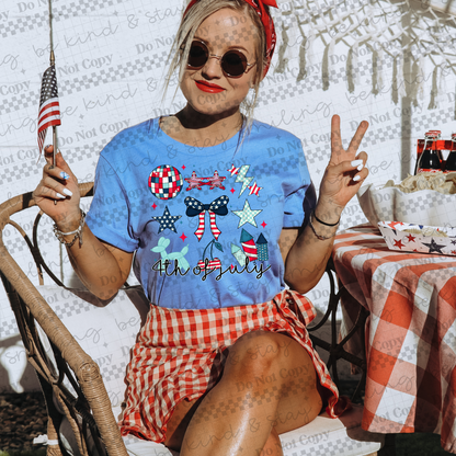 4th of july  -DTF