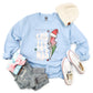 Christmas Leopard Bolt Santa Wht - DTF