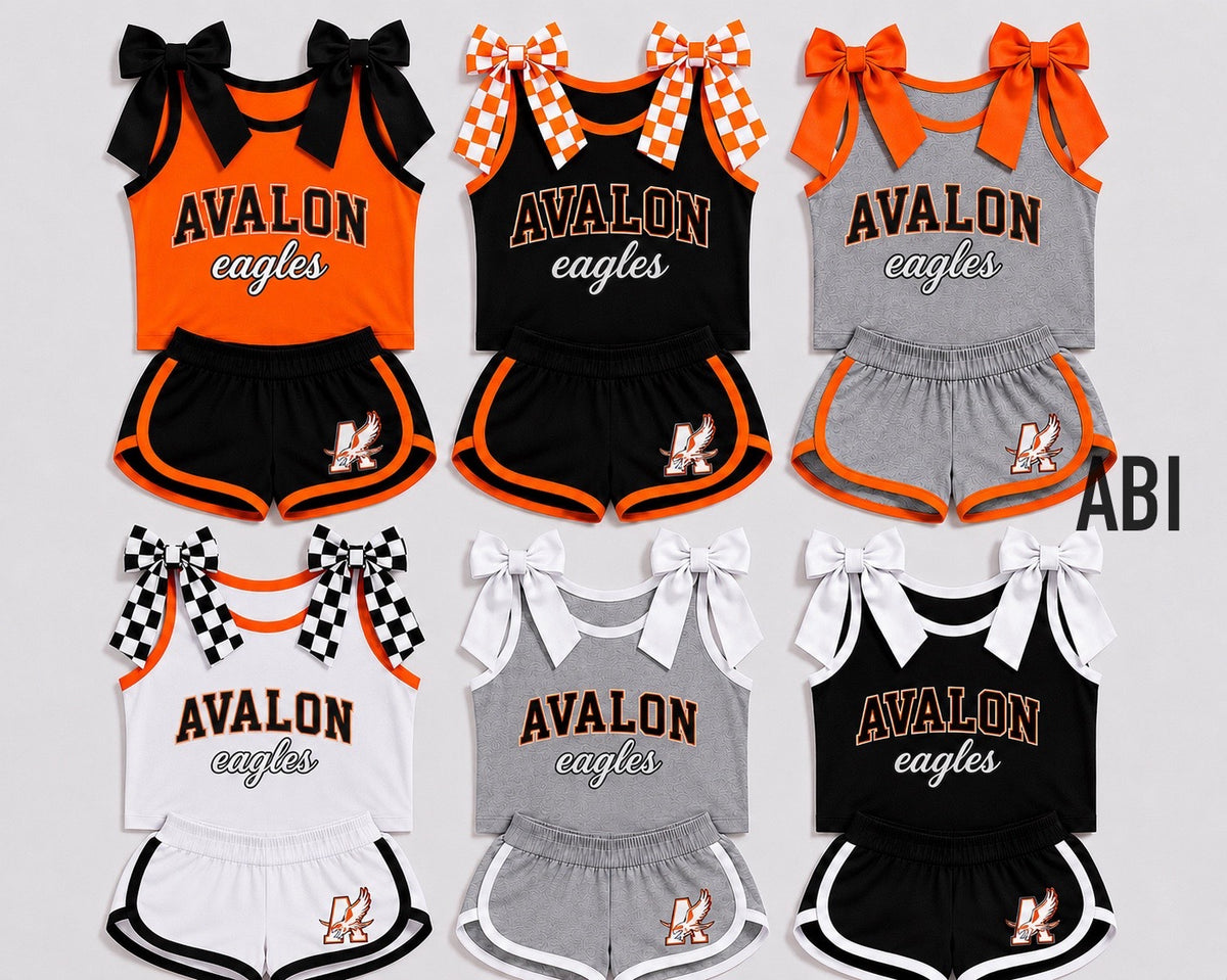 ABI Custom Bow Shirt and Shorts Set  -Pre Order