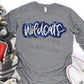 Wildcats faux sequin-DTF