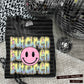 Pink Smiley Triple Stack (Dropdown)- DTF&UV