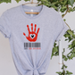 Save our children hand heart-DTF