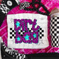 Pink Leopard Neon Mascots (dropdown)-DTF&UV