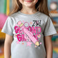 Pencil Bows Blue&Pink (Dropdown)- DTF&UV