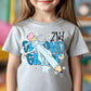 Pencil Bows Blue&Pink (Dropdown)- DTF&UV