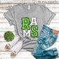 Rams Kelly Green and White - DTF