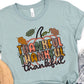 Thankful leaves pumpkin stitched-DTF