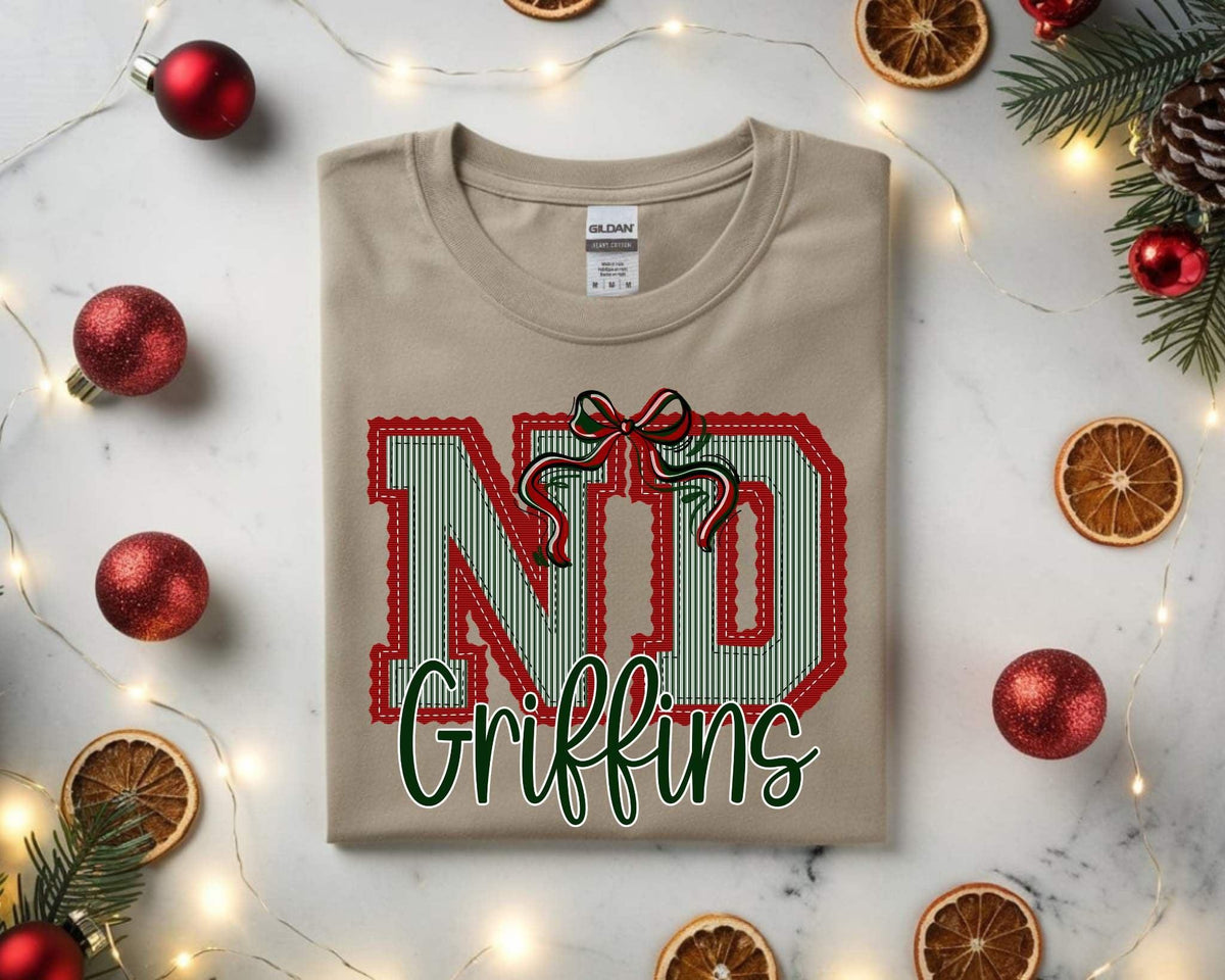 Custom Prepster Christmas Two letter Holiday: STATE, INITIALS ETC. -DTF&UV