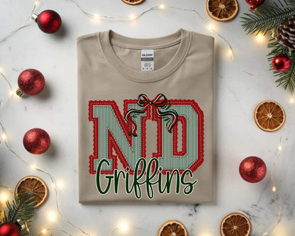 Custom Prepster Christmas Two letter Holiday: STATE, INITIALS ETC. -DTF&UV